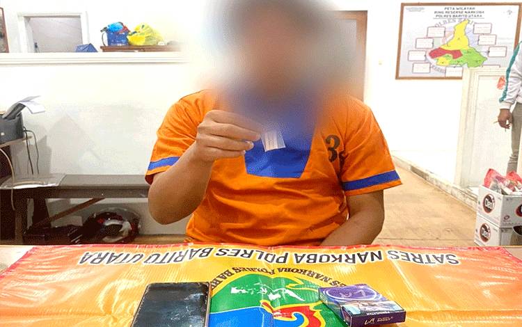 Satu Lagi Kurir Sabu Ditangkap Satresnarkoba Polres Barito Utara