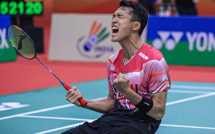 Jonatan Rebut Keunggulan Gim Terakhir untuk Menangi Perempat Final