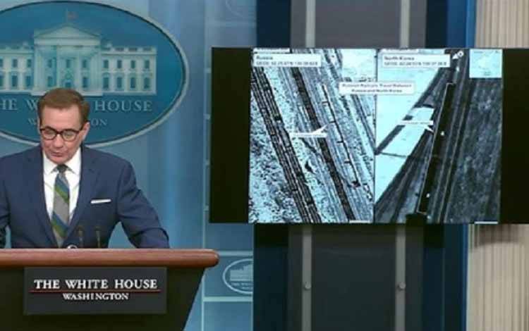 Gedung Putih: Korut Beri Amunisi untuk Rusia, Langgar Resolusi DK PBB