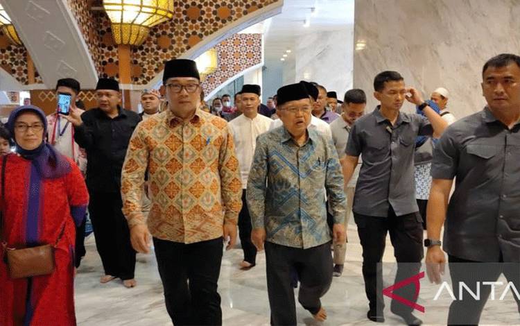 JK Ucapkan Ahlan Wa Sahlan Ridwan Kamil Gabung Golkar
