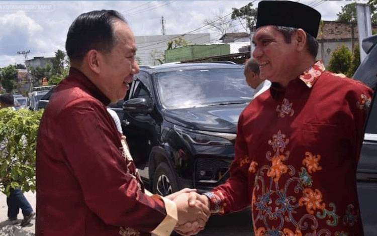 Pj. Bupati Kobar dan Forkopimda Gelar Safari Imlek