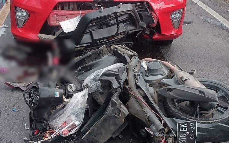 Satlantas Polres Barito Timur Jelaskan Kronologi Tabrakan di Kelurahan Taniran