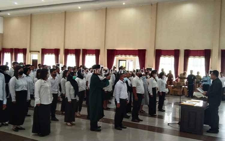 Petugas PPS di Katingan Dilantik