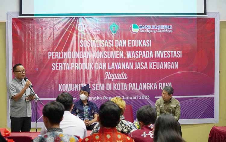 Kepala Taman Budaya Apresiasi Program OJK Bagi Komunitas Seni