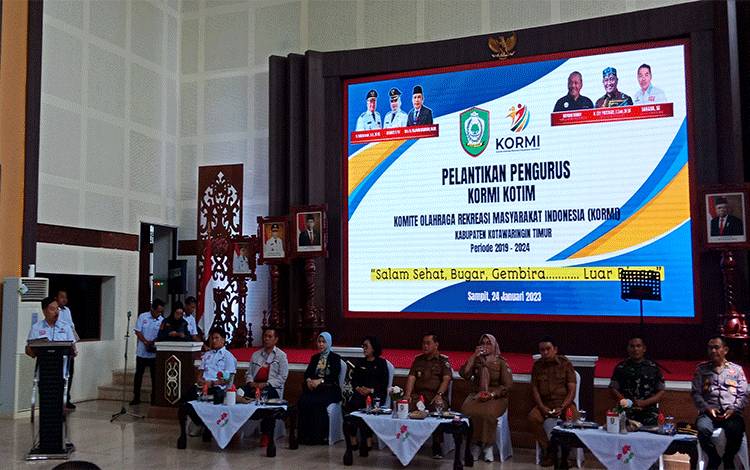 Kormi Kotim Menaungi Olahraga Seru Ini