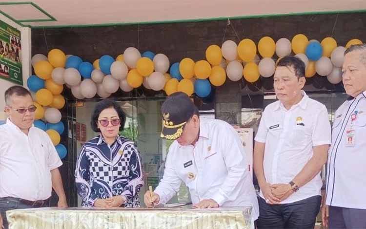Puskesmas Tumbang Penyahuan Diresmikan, Akhirnya Tidak Kebanjiran Lagi