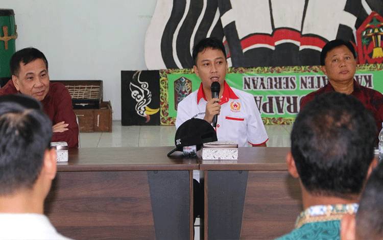 KONI Seruyan Gelar Rapat Persiapan Menuju Porprov Kalteng