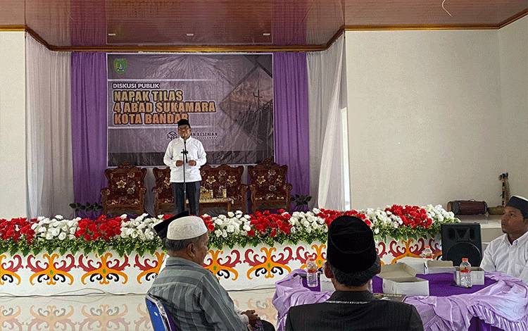 DKD Sukamara Gelar Diskusi Publik 4 Abad Sukamara Kota Bandar untuk Lestarikan Budaya