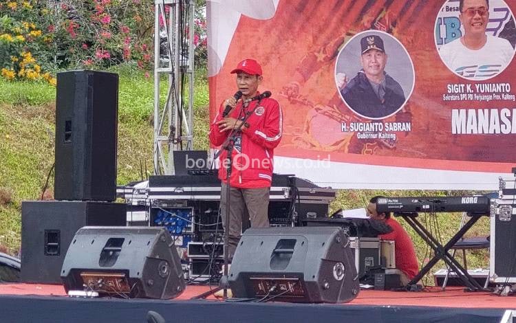 Diikuti 600 Peserta, Ketua DPD PDIP Kalteng Buka Banteng Fun Enduro 2023
