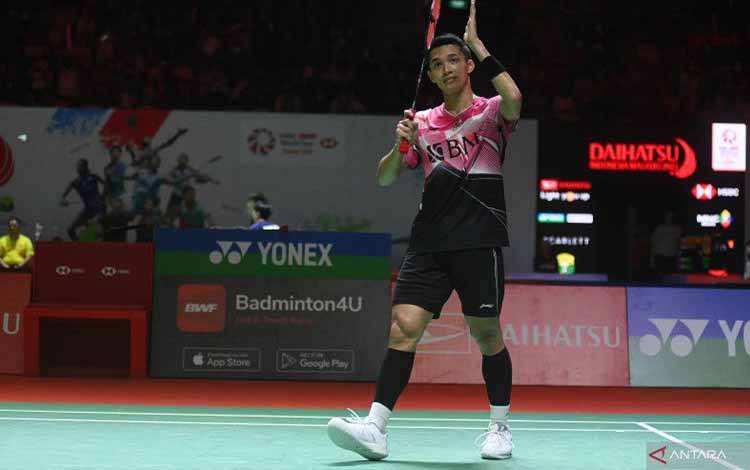 Jonatan Christie ke Final Indonesia Masters Usai Taklukkan Shi Yu Qi