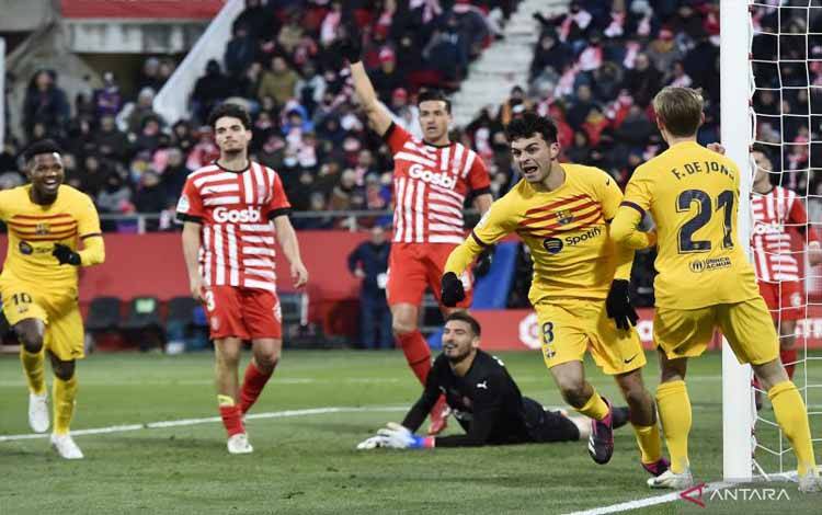 Gol Tunggal Pedri Antar Barca Petik Kemenangan di Markas Girona