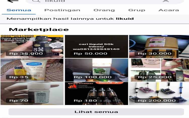 Sedikitnya Ada 22 Jenis Likuid Bercampur Narkoba