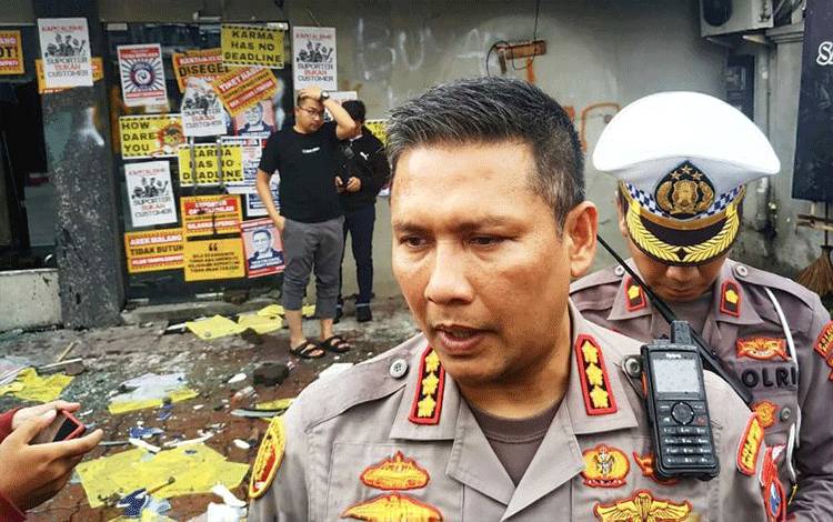 Tiga Orang Terluka Akibat Kericuhan Saat Aksi Unjuk Rasa Aremania