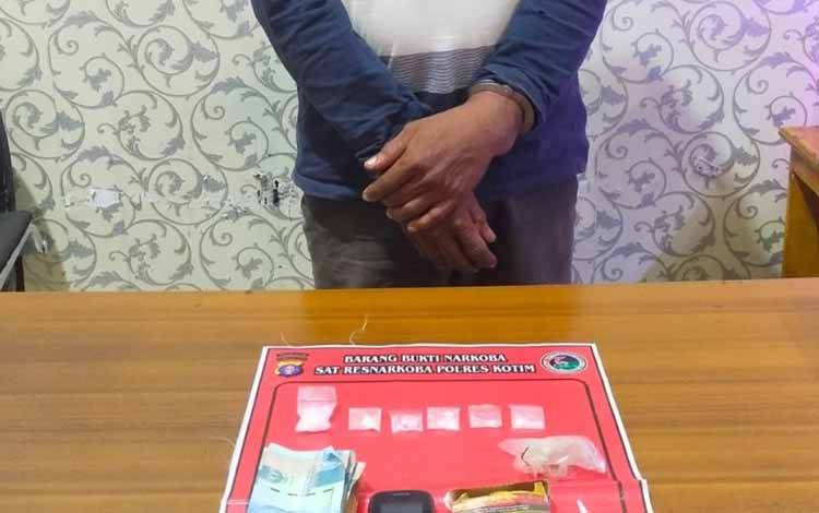 Polres Kotim Tangkap Terduga Pengedar Sabu