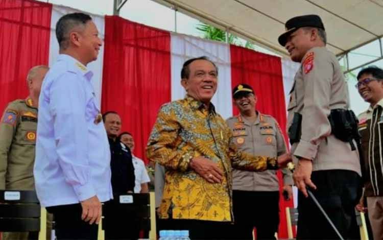 Abdul Razak Apresiasi Simulasi Pengamanan Pemilu 2024 di Kantor KPU