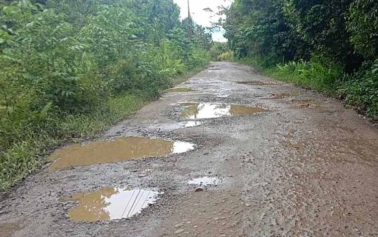 Dinas PUPR Barito Timur: Jalan Perumahan Pondok Karet Diperbaiki Tahun Ini
