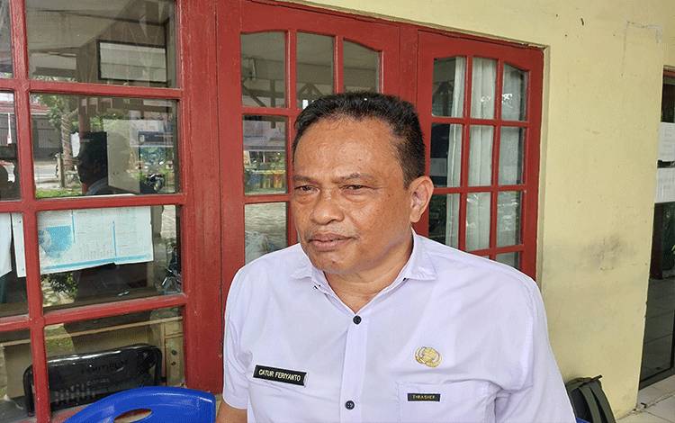 Kepala Bappedalitbang Kapuas, Catur Feriyanto. (FOTO: DODI)
