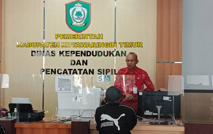 Disdukcapil Kotim Sebut 10 Ribu Blanko E-KTP Diperkirakan Habis 3 Bulan Kedepan