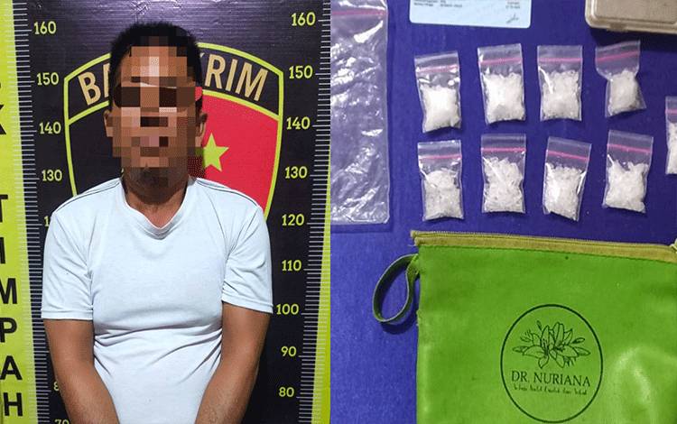 Simpan Sabu 23,10 Gram Pria Asal Kapuas Ini Mendekam di Balik Jeruji Besi