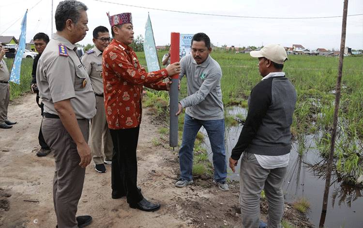 Staf Ahli Gubernur Kalteng: Pemasangan Patok Tekan Potensi Konflik Sengketa