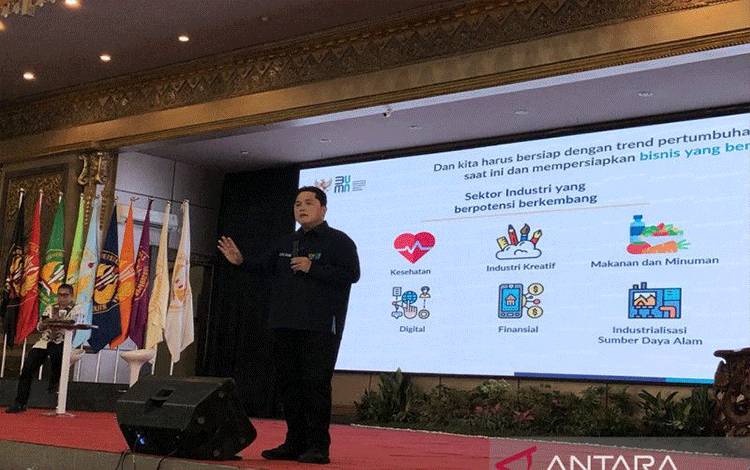 Erick Thohir: Kalbar Potensial Jadi Pusat Pertumbuhan Ekonomi