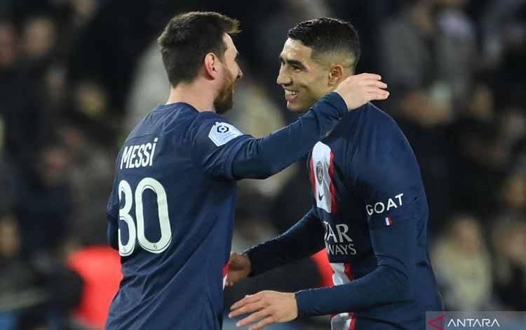 Gol Lionel Messi dan Achraf Hakimi Bawa PSG Menang 2-1 atas Toulouse