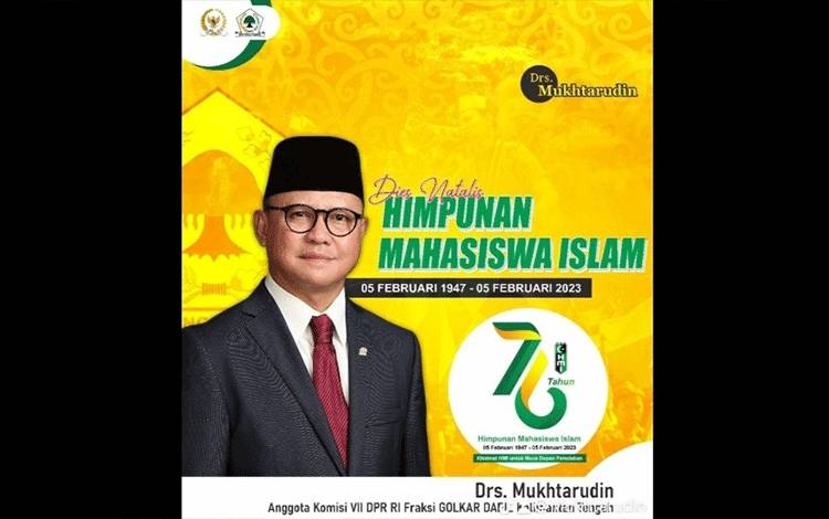 HUT HMI 76, Mukhtarudin: Intelektual Muda Jadi Tumpuan Bangsa