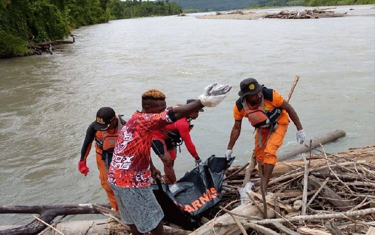 Enam Korban Perahu Terbalik di Sungai Mamberamo Ditemukan Tewas