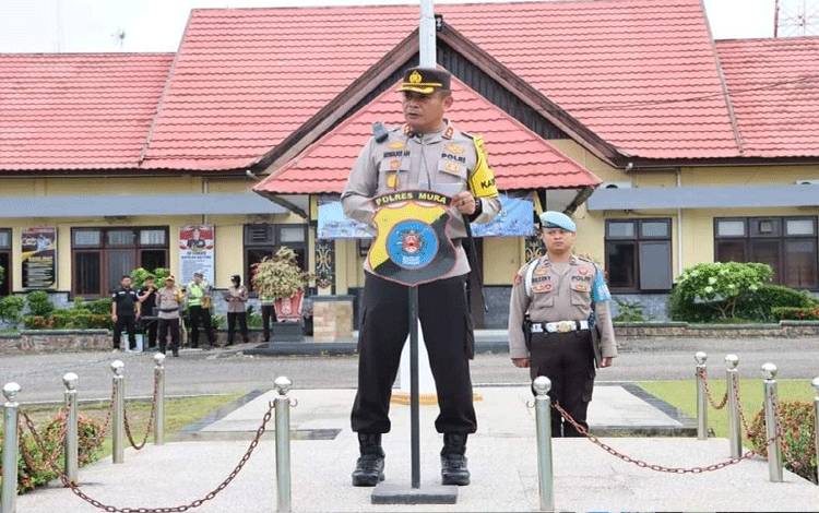 Polres Murung Raya Apel Gelar Pasukan Operasi Keselamatan Telabang 2023