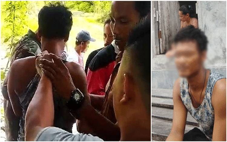 Dikira Penculik Anak, Seorang Pencuri Nyaris Babak Belur Diamuk Masa