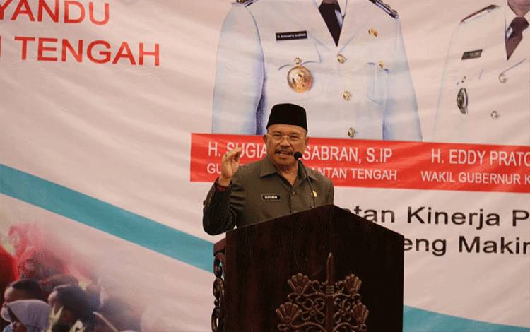 Sekda Kalteng Ingatkan Pentingnya Inventarisasi Posyandu