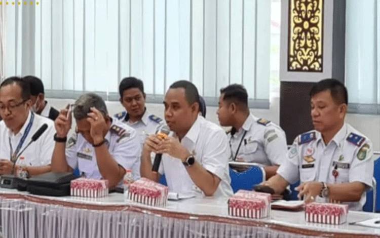 Kepala UPBU Kuala Pembuang Ikuti Rakor Dishub Kalteng