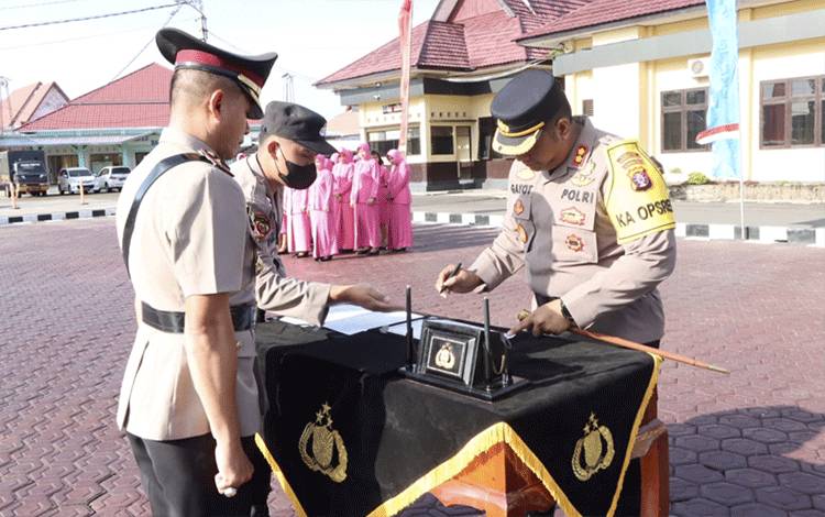 Jabatan Wakapolres Seruyan Diserahterimakan