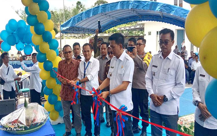 Nadalsyah Resmikan Kenaikan Status SPBU PT MBSM dan Perusda Batara Membangun Sebagai Distributor Pupuk Non Subsidi