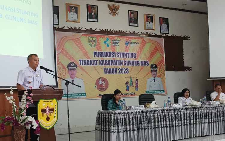 Bupati: Kita Harus Kerja Keras untuk Wujudkan Gunung Mas Bebas Stunting