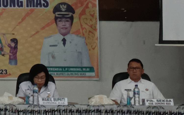 Wabup Gunung Mas: Mari Tingkatkan Kunjungan ke Posyandu