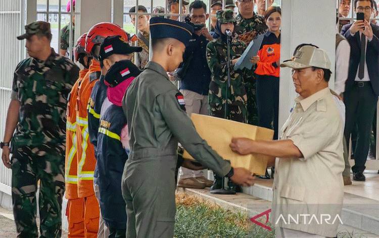 Menhan Lepas Bantuan Logistik untuk Korban Gempa Turki
