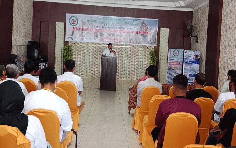 Bupati Kotim Minta Segerakan Sertifikasi Tenaga Konstruksi untuk Percepat Pembangunan Awal Tahun