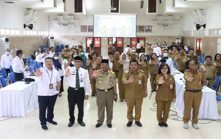 Buka Rakor Penanganan Stunting, Sekda Kalteng Ingatkan Pentingnya Kolaborasi