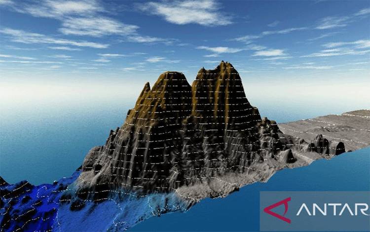 BIG Temukan Gunung Bawah Laut di Pacitan