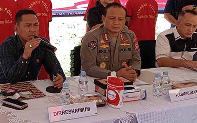 Polda Kalteng Ungkap Kasus Penipuan dan Penggelapan