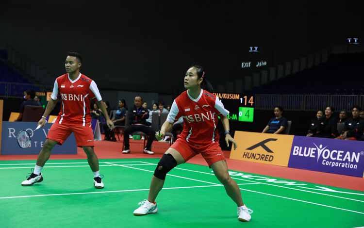 Rehan/Lisa Bawa Indonesia Menang Telak atas Lebanon pada BAMTC 2023
