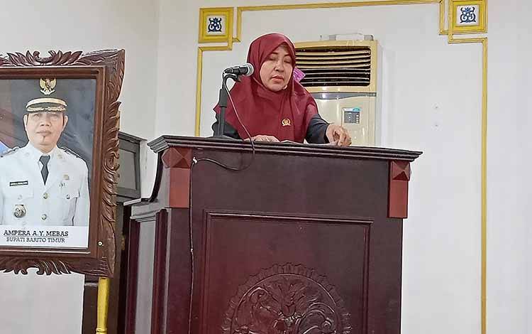 Bapemperda DPRD Barito Timur Laporkan Hasil Rapat Kerja Pengajuan Raperda Desa Wisata