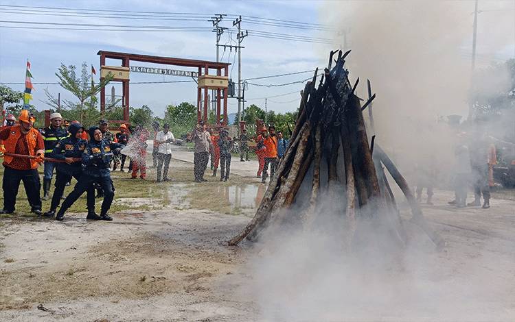 MB Ketapang Rawan Karhutla, Camat Pastikan Personil Telah Siaga