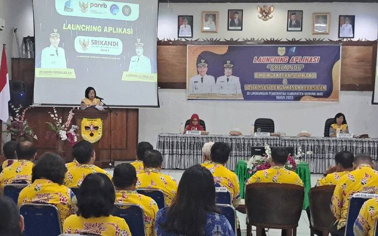Pemkab Gunung Mas Launching Aplikasi Srikandi
