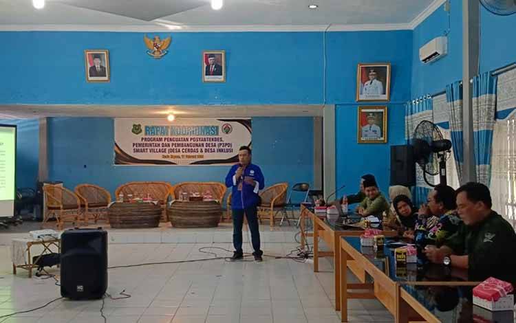 Kegiatan Rakor Program P3PD digelar Dinas PMD Kabupaten Kapuas. (FOTO: IST)