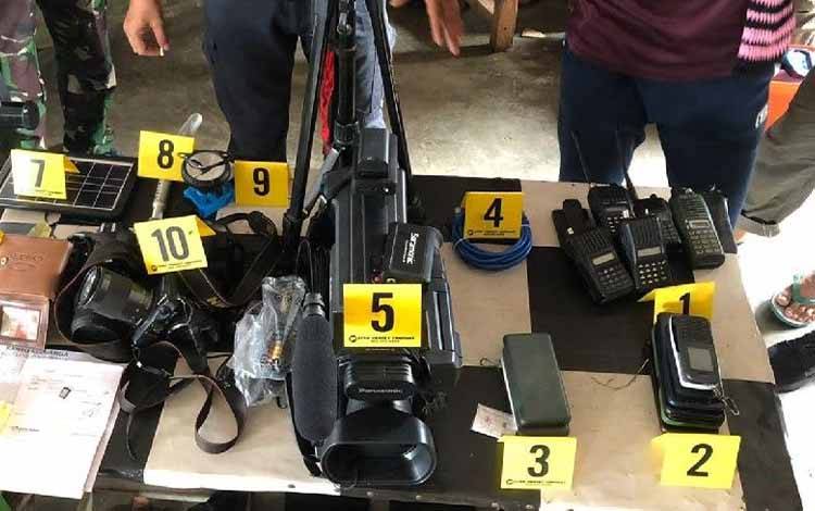 Satgas Damai Cartenz Amankan Alat Propaganda KKB di Dua Lokasi