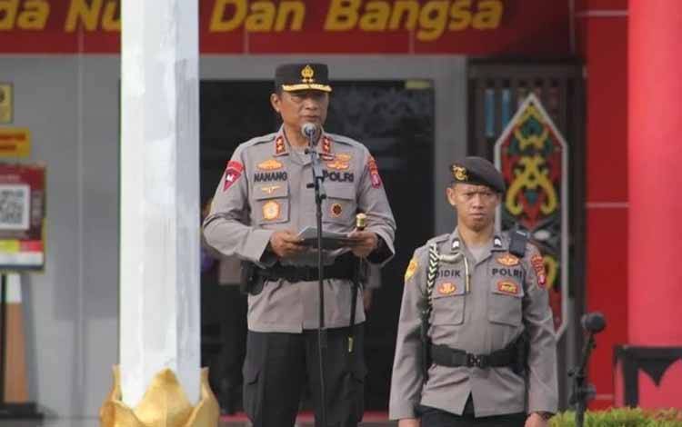 Polda Kalteng Berangkatkan 1 SSK Brimob ke Papua