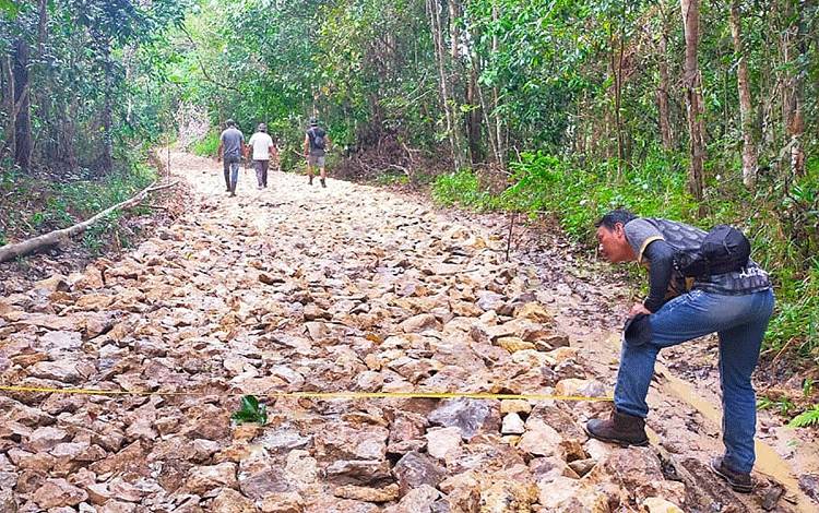 Pemkab Bartim Siapkan Rp 4,5 Miliar untuk Peningkatan Jalan Betang Nalong Pulau Padang