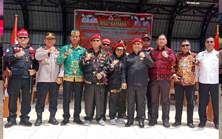 Bupati Kotim Hadiri Apel Kapakat Batamad